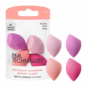 Real Techniques 4 Mini Miracle Complexion Sponges 1492