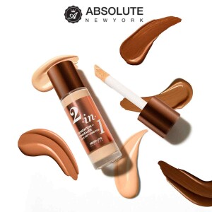 Absolute New York 2 in 1 Foundation + Concealer