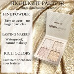 BEAUTY GLAZED Highlighter & Contour Pressed Palette