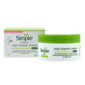 Simple Vital Vitamin Night Cream