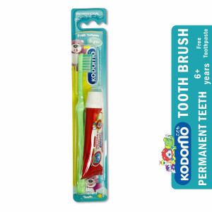 Kodomo Dental Kids Set - Green - (6+ yrs)