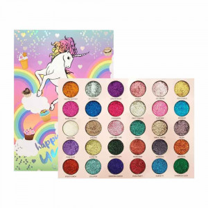 Unicorn Glitter Eyeshadow Palette - Gelanzi