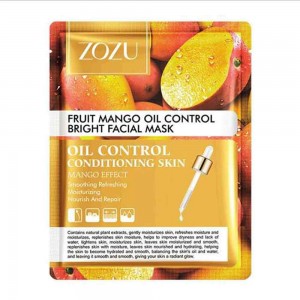 Zozu Fruit Mango Moisturize Bright Facial Mask