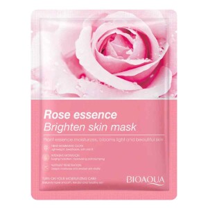 Bioaqua Rose Essence Whitening Moisturizing Facial Care Skin Care Sheet Mask
