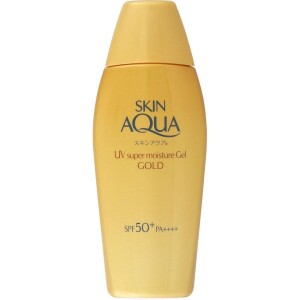 Rohto Skin Aqua UV Super Moisture Gel Gold SPF 50+ PA++++ (110gm)