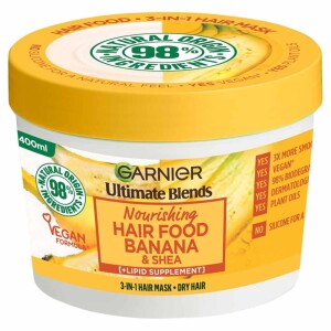Garnier Banana & Shea Hair Food 3-in-1 Mask 400 ml