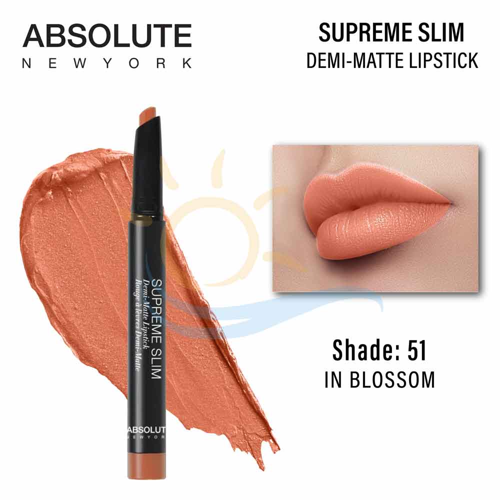 Supreme Slim Lipstick  Best Demi-Matte & Satin Finish Lipstick – Absolute  New York