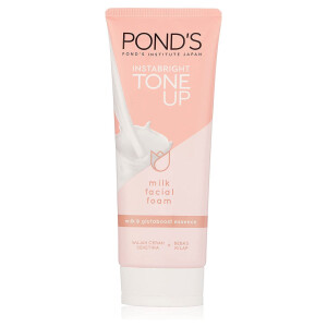 Pond's Instabright Tone Up Milk Facial Foam Face Wash