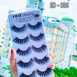 Red Cherry Eyelash 5D-036