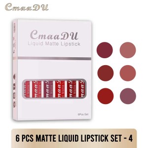 CmaaDu 6pcs Matte Liquid Lipstick Set - 4