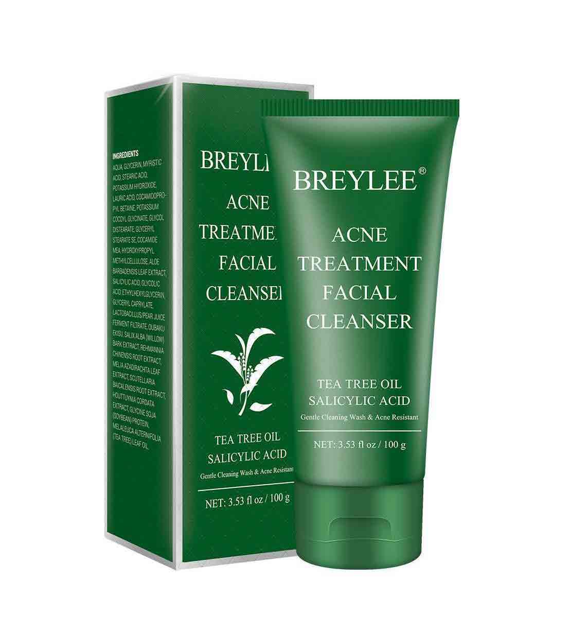 Breylee Acne Treatment Facial Cleanser