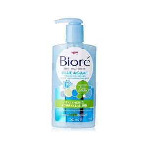 Biore Blue Agave + Baking Soda Balancing Pore Cleanser, Expiry - July 2023
