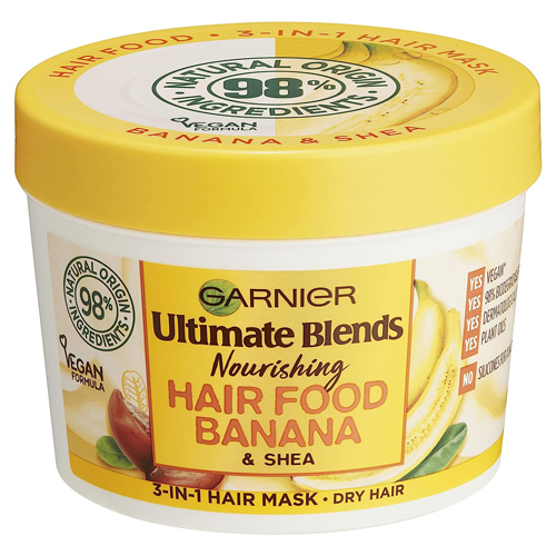 Garnier Banana & Shea Hair Food 3-in-1 Mask 400ml
