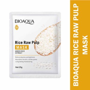 Bioaqua Rice Raw Pulp Facial Mask