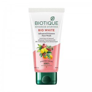 Biotique Bio White Advanced Fairness Face Wash Expiry Date 01/2023