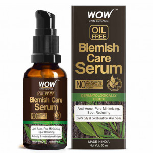 WOW Blemish Care Serum - OIL FREE - Anti Acne, Spot Reducing