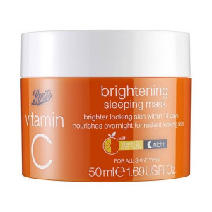 Boots Vitamin C Brightening Sleeping Mask Night