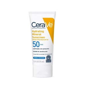 Cera Ve Hydrating Mineral Sunscreen SPF 50 75 ml