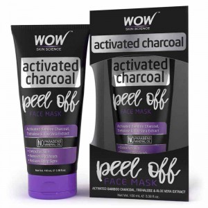WOW Activated Charcoal Peel Off Mask