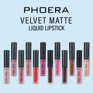Phoera Velvet Matte Liquid Lipstick