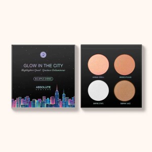 Absolute New York Glow in the City Highlighter Palette - Big Apple Cheeks