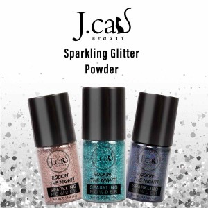 J Cat Rockin' the night! Sparkling powder