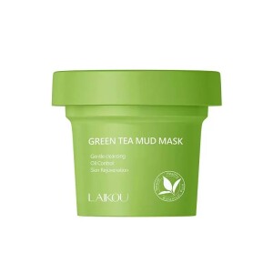 Laikou Green Tea Mud Mask Deep Cleansing Pores Blackhead Reduce Acne