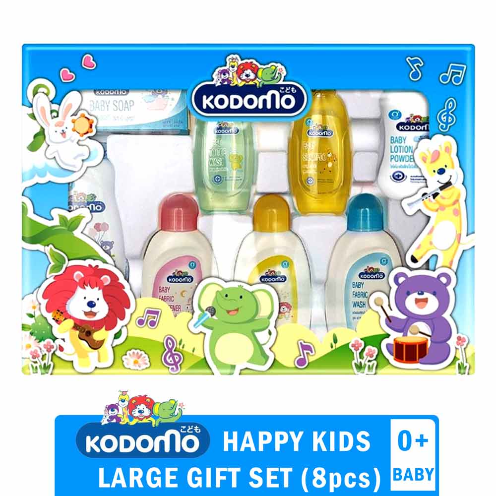 Kodomo 8pcs Baby Gift Set (Large Size)
