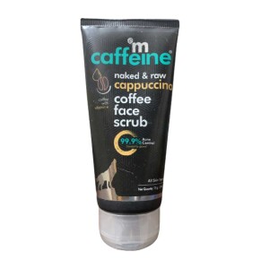mCaffeine Naked & Raw Cappuccino Coffee Face Scrub 75gm