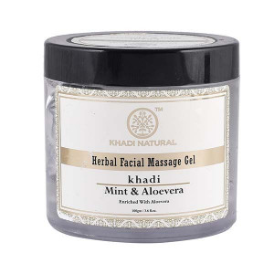Khadi Natural Mint & Aloevera Face Massage Gel