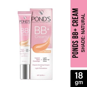 Ponds BB+ Cream Instant Spot Coverage, Shade - Natural (18g)