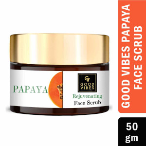Good Vibes Papaya Rejuvenating Face Scrub (EXP: MAY/2023)