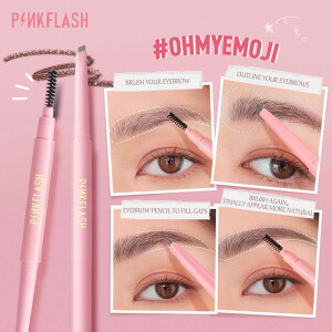 E09 Pink Flash Waterproof Auto Eyebrow Pencil