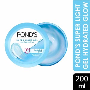 Ponds Hydrated Glow Super Light Gel Moisturiser - 200ml