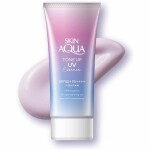 Rohto Skin Aqua Tone Up UV Essence Sunscreen (Lavender) 80g SPF50+ PA++++