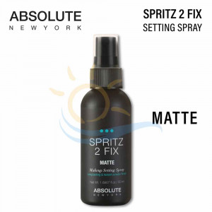 Absolute New York Spritz 2 Fix Makeup Setting Spray - Matte