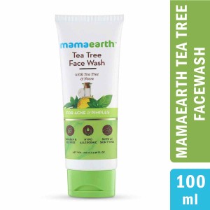 Mama Earth Tea Tree Facewash for acne and pimples