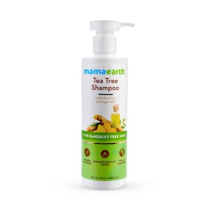 Mama Earth Tea Tree Shampoo for Dandruff Free Hair
