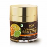 WOW Vitamin C Face Cream - Oil Free, Quick Absorbing - For All Skin Types - No Parabens, Silicones, Color, Mineral Oil