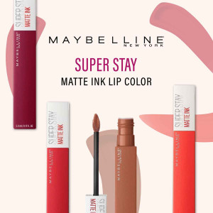 Maybelline Super Stay Matte Ink Liquid Lipstick (EXP: OCT/2024)