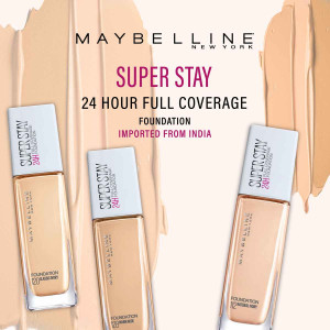 Maybelline Superstay 24 Hour Full Coverage Foundation (Imported From India)