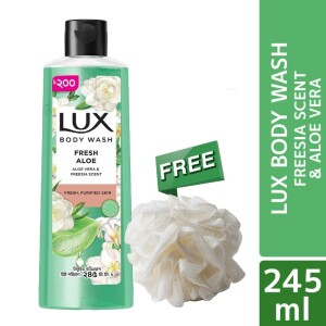 Lux Body Wash Freesia Scent & Aloe Vera 245m