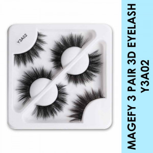 Magefy 3Pair 3D eyelashes Y3A02