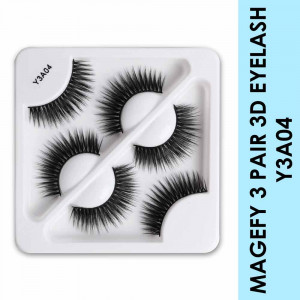 Magefy 3Pair 3D eyelashes Y3A04