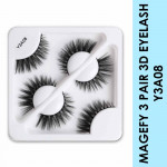 Magefy 3Pair 3D eyelashes Y3A08